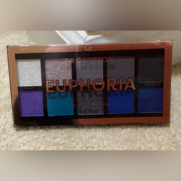 🆕🔥PROFUSION EUPHORIA GORGEOUS 12 PALLET SHIMMER&MATTE COLORS/EYESHADOW NWT!!! - Picture 2 of 3